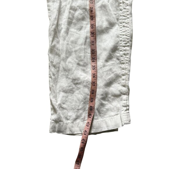 Athleta Straight Leg Pants Women's Size 8/T White Minimalist Stretch Everyday - Picture 10 of 12